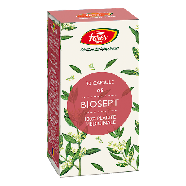 Biosept (antibacterian, antiviral), A5, capsule